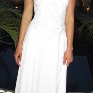 Unique vintage wedding dress size small